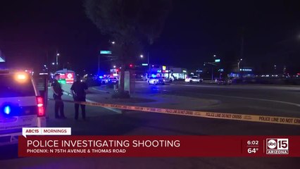 At least 1 shot near 75th Ave. and Thomas Rd.