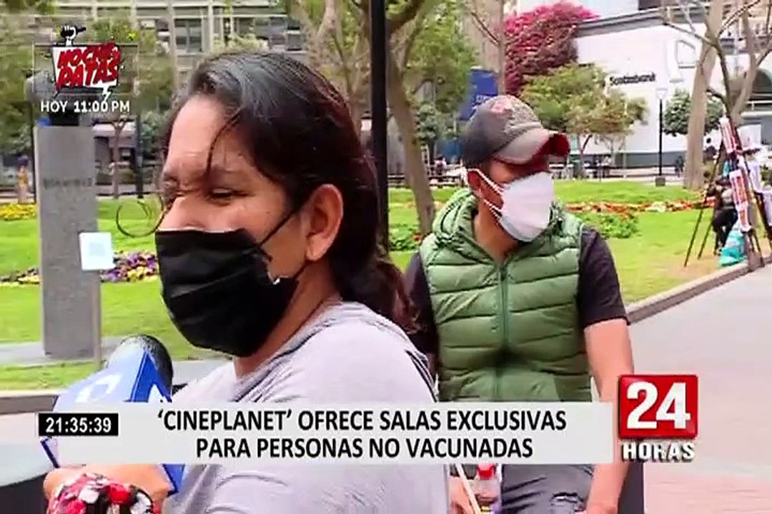 Cineplanet causa polémica con salas de cines exclusivas para personas no vacunadas