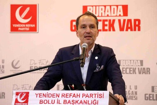 Son dakika haber! Yeniden Refah Partisi Genel Başkanı Fatih Erbakan: Doğruya doğru, yanlışa yanlış diyeceğiz