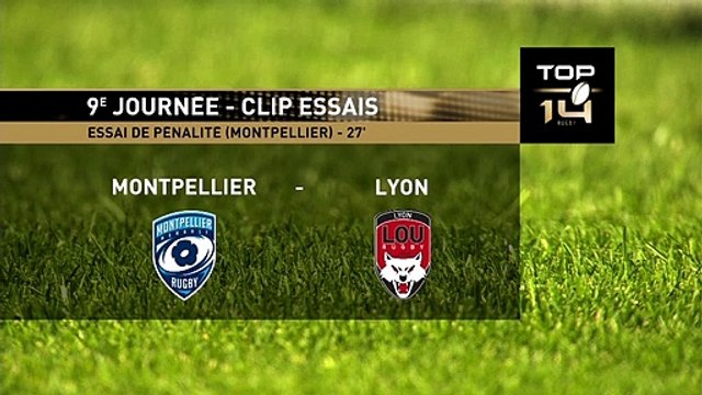 TOP 14 - Essai de pénalité (MHR) - Montpellier Hérault Rugby - LOU Rugby - J09 - Saison 2021:2022
