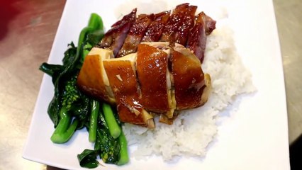 Roasted Gooses Pork Belly Yummy Hong Kong Food