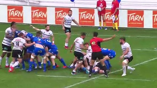 TOP 14 - Essai de Geoffrey PALIS (CO) - Castres Olympique - CA Brive - J09 - Saison 2021/2022