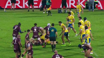 TOP 14 - Essai de Santiago CORDERO (UBB) - Union Bordeaux-Bègles - ASM Clermont - J09 - Saison 2021/2022