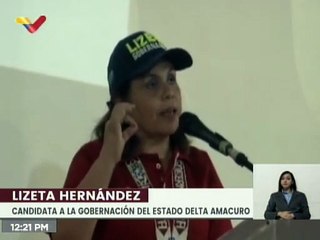 Delta Amacuro | Candidata Lizeta Hernández propone mejorar los servicios públicos
