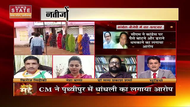 Aapke Mudde : MP उपचुनाव परिणाम से पहले सियासी बयानबाजी शुरु