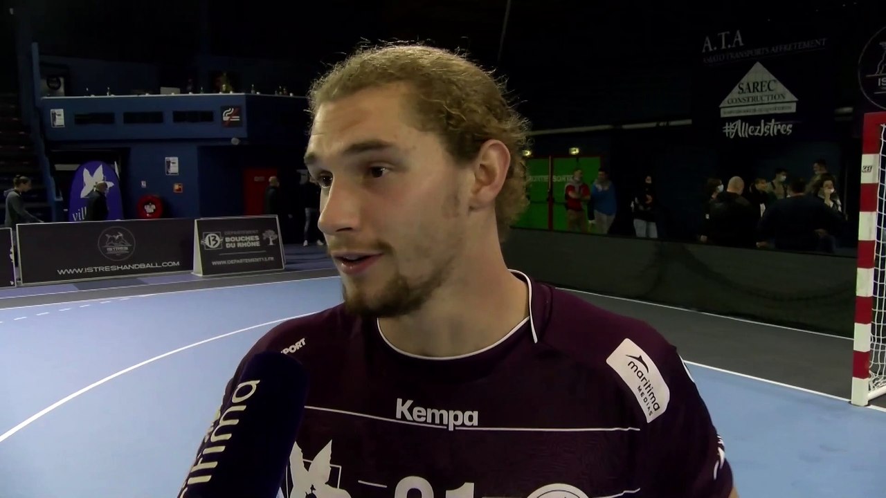 Interview maritima: Lubin Gensoulen après le nul entre Istres et Nîmes