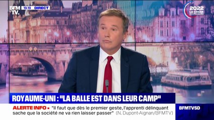 Crise de la pêche: pour Nicolas Dupont-Aignan, "il devrait y avoir une négociation bilatérale complète"