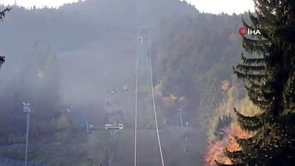 Teleferikte korkunç ölüm! 30 metreden yere çakıldı