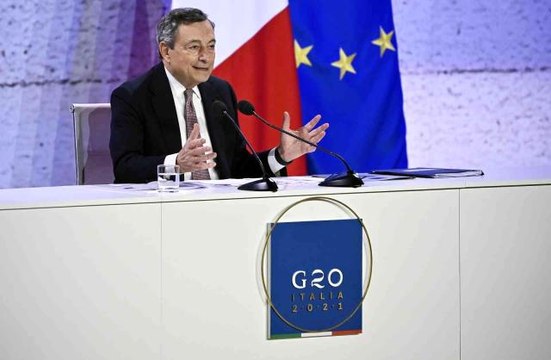 İtalya Başbakanı Draghi: G20 liderleri küresel ısınmayı 1,5 derecede sınırlamayı taahhüt etti