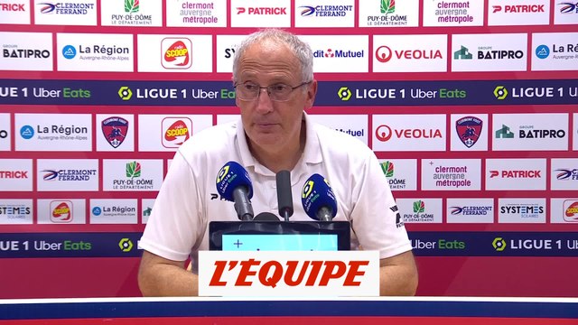 Gastien : «On a juste manqué d'un brin de lucidité devant le but» - Foot - L1 - Clermont