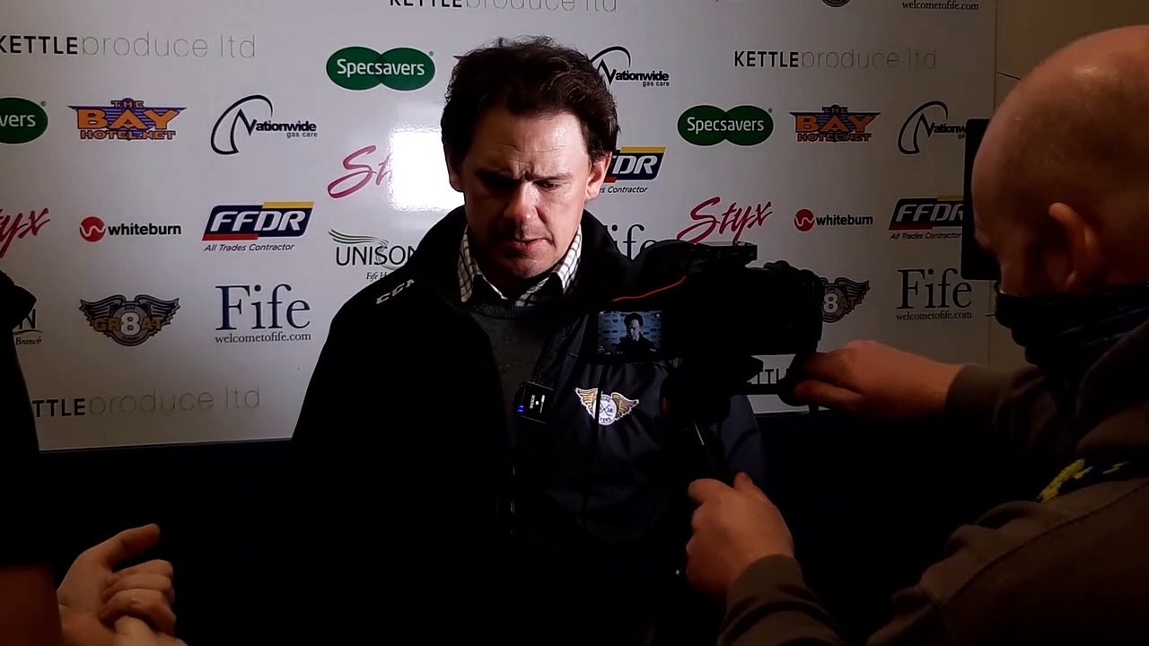 Fife Flyers Todd Dutiaume on Challenge Cup qualification video Dailymotion