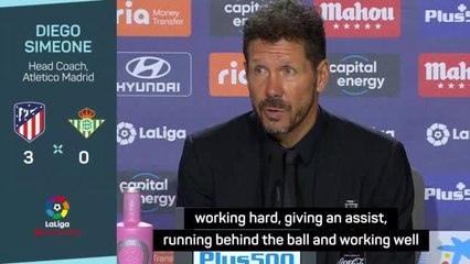 Griezmann proving Atleti return to be a success - Simeone