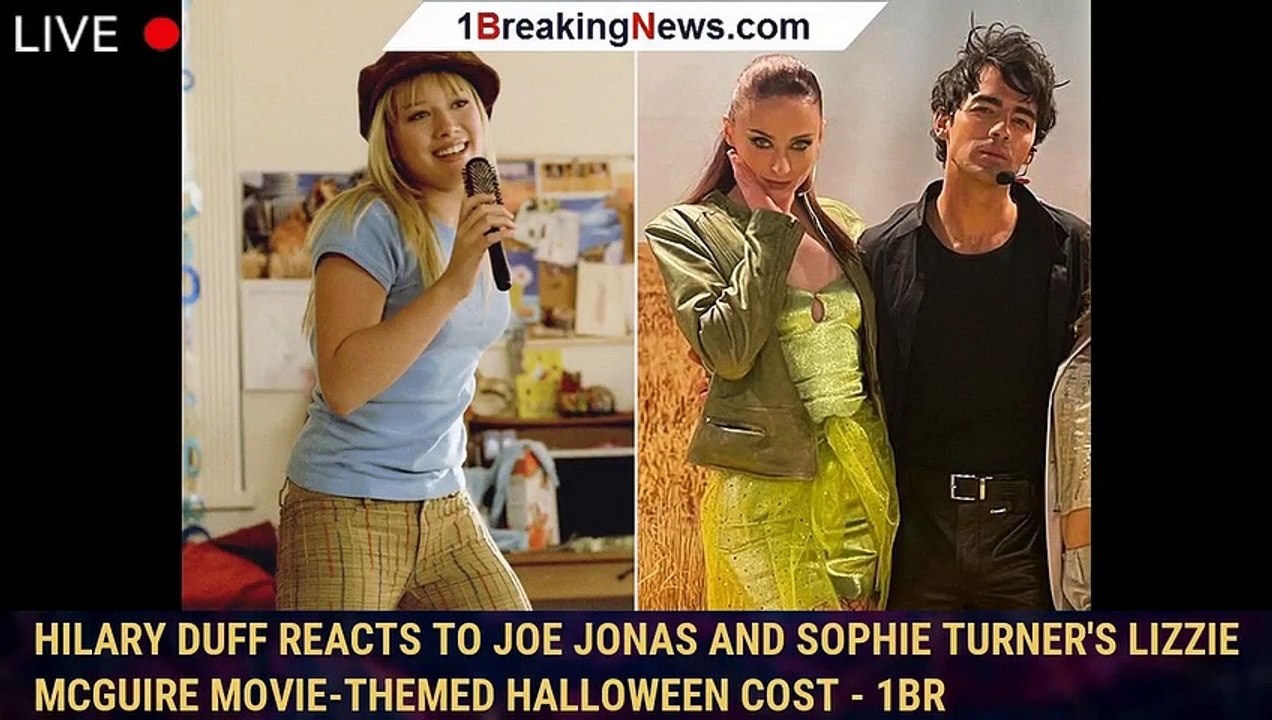 Hilary Duff Reacts to Joe Jonas and Sophie Turner's Lizzie McGuire