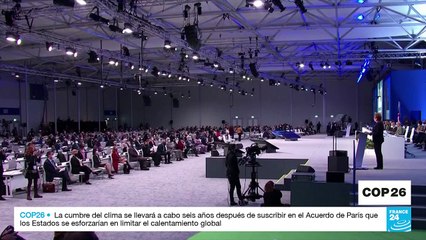 Combatir la emergencia climática de forma rápida y duradera es la premisa de la COP26