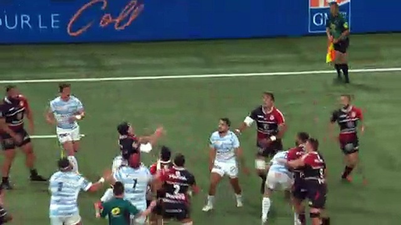 TOP 14 - Essai de Arthur BONNEVAL (ST) - Racing 92 - Stade Toulousain - J09 - Saison 2021/2022