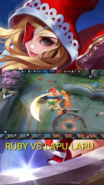 Ruby VS LapuLapu - Mobile Legends!