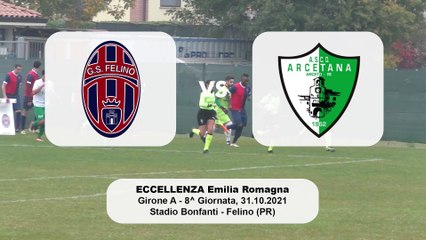 Felino - Arcetana 2-1, gli highlights e le interviste