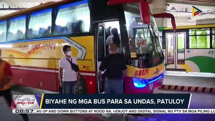 Mahigpit na seguridad, ipinatutupad sa PITX; biyahe ng mga bus para sa Undas, patuloy
