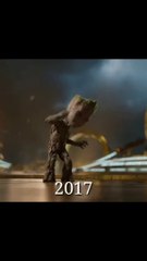 Evolution of Groot #Shorts #Evolution