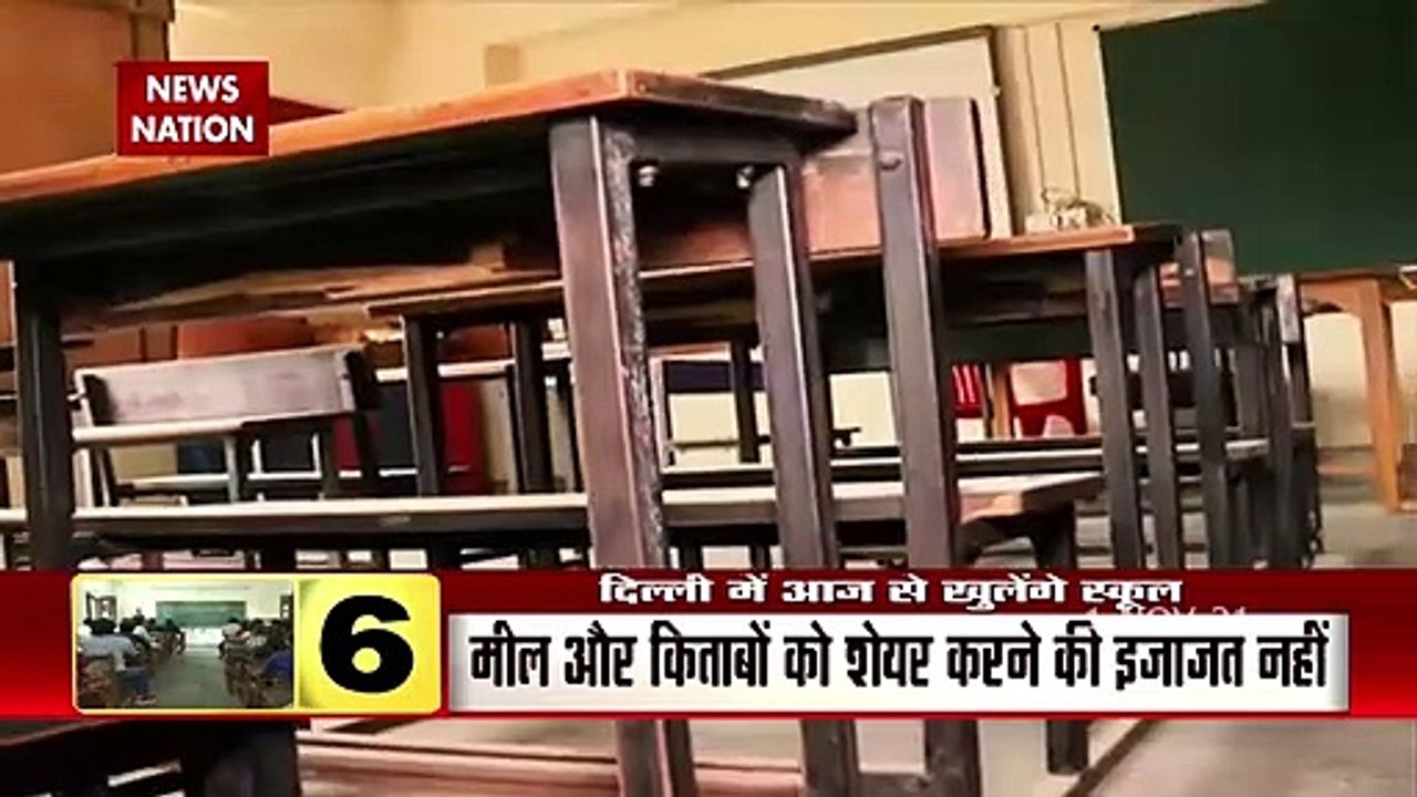 Delhi School Reopen: Delhi में आज से खुले Schoo...