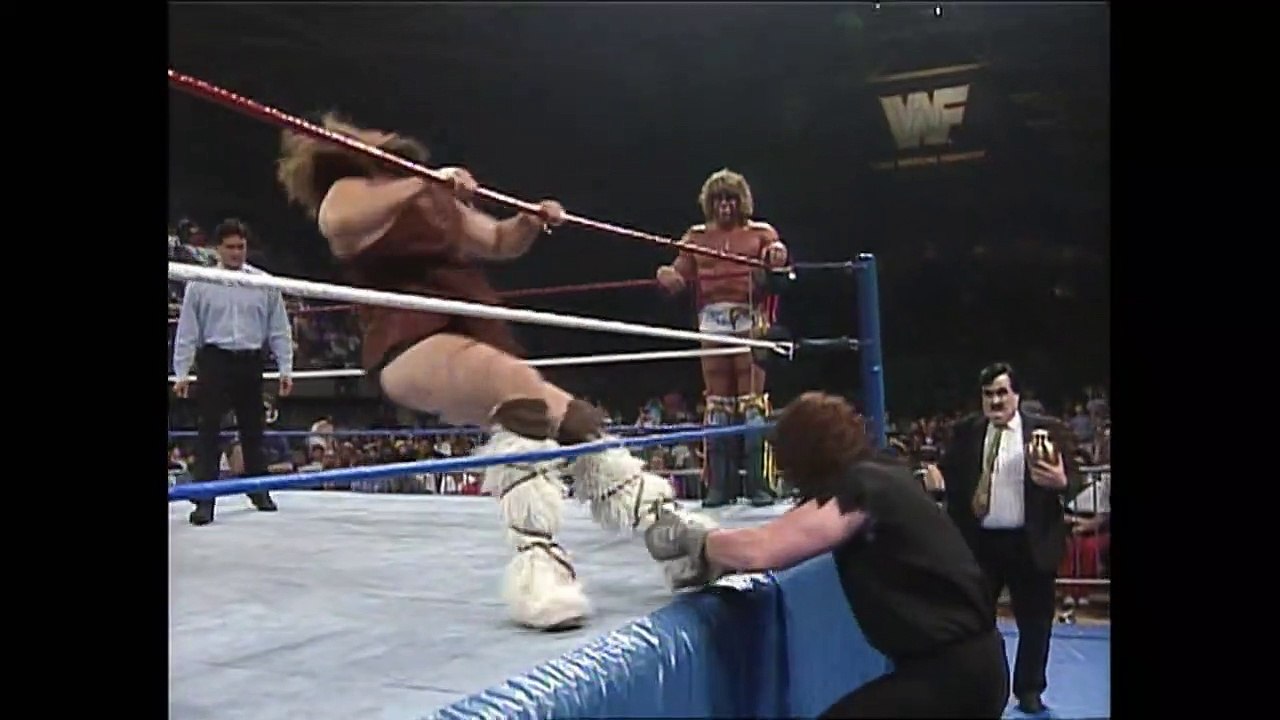 WWF House Show - The Ultimate Warrior & The Undertaker vs Papa Shango & The Berzerker - 07.12.1992