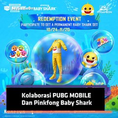 PUBG MOBILE Berkolaborasi dengan BABY SHARK