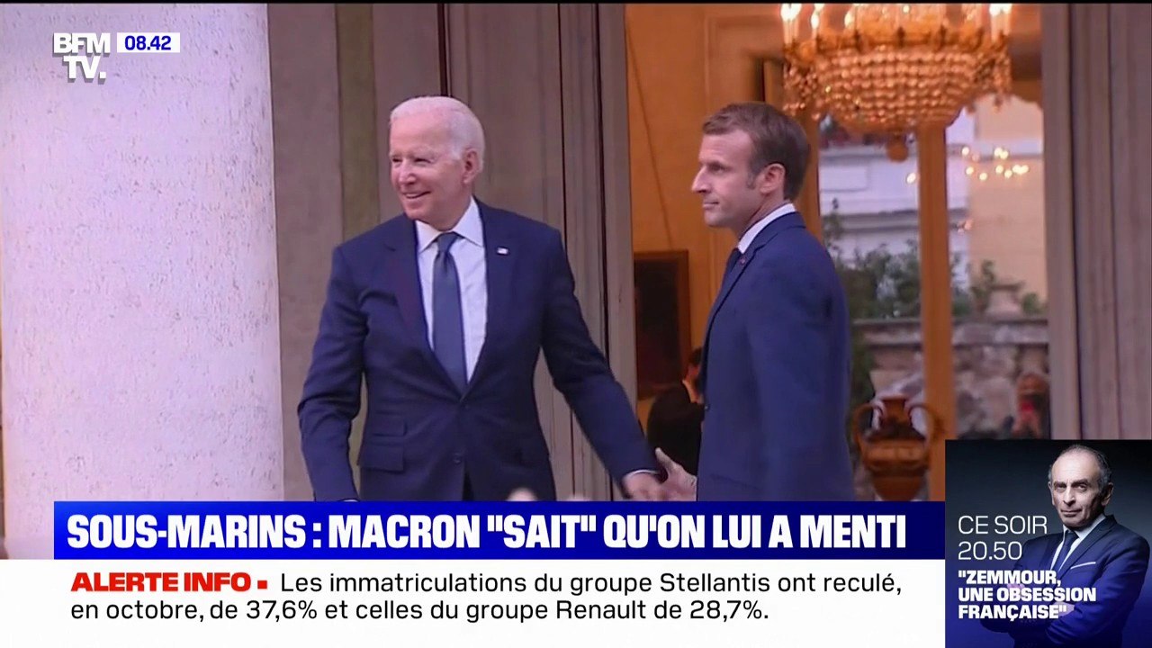 Crise des sous-marins: la sèche déclaration d'Emmanuel Macron vis-à-vis du gouvernement australien