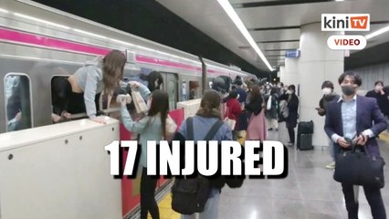 Man dressed as Joker injures 17 on Tokyo train