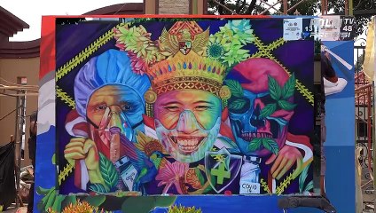 10 Pemenang Bhayangkara Mural Festival 2021