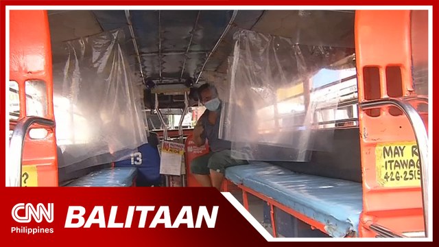 PUV capacity 70% na simula sa Huwebes