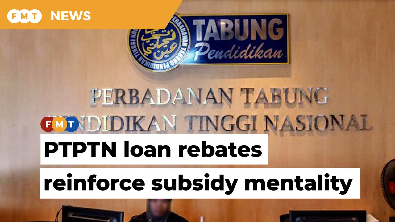 PTPTN loan rebates sets a bad precedent, says ex treasury official