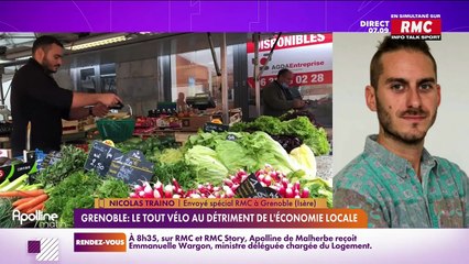 RMC chez vous : Le tout vélo au détriment de l'économie locale à Grenoble - 01/11