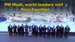 PM Modi, world leaders visit Rome's Trevi Fountain