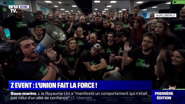 Z Event: plus de 10 millions d'euros récoltés par les streamers pour l'ONG Action contre la faim