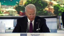 Biden calls on G20 leaders to address supply-chain woes