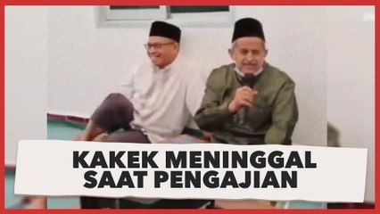 Viral Kakek Meninggal saat Pengajian, Pertanyaan Terakhirnya ke Ustaz Jadi Sorotan