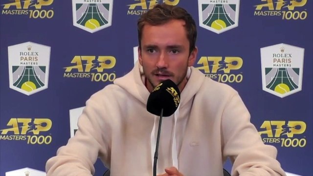 ATP - Rolex Paris Masters 2021 - Daniil Medvedev : J'aime bien jouer en France, surtout après le Roland-Garros de cette année