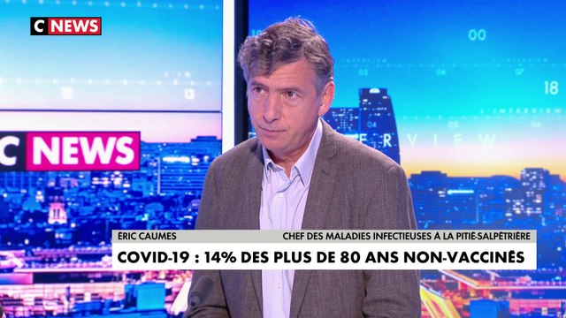 Eric Caumes : «Il est absolument anormal qu'il n'y ait que 17% des plus de 65 ans qui ont reçu une troisième injection»