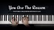Calum Scott - You Are The Reason Piano Cover (with Lyrics)