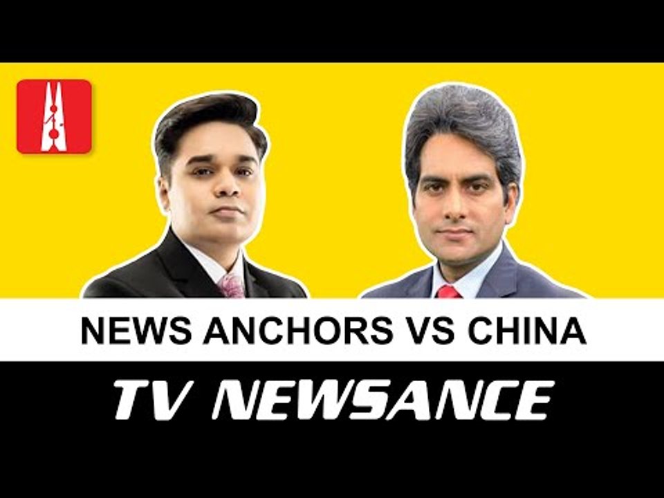 War on China, starring Indian news anchors: TV Newsance Episode 92
