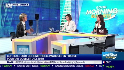 Florence Lustman (FFA): Le coût des sinistres climatiques en France pourrait doubler d'ici 2050 - 01/11
