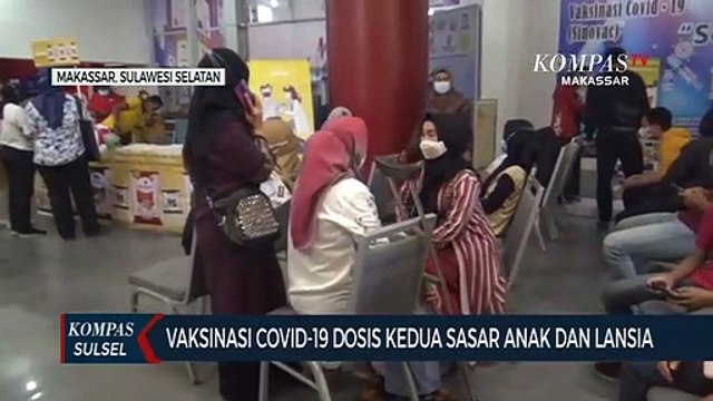 Vaksinasi Covid-19 Dosis Kedua Sasar Anak Dan Lansia