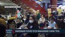 Vaksinasi Covid-19 Di Makassar Capai 70 Persen