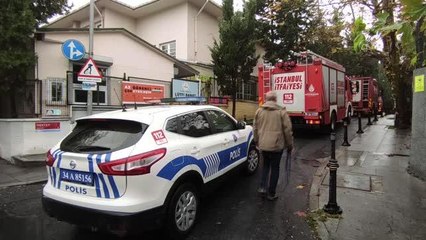 Son dakika haberi... Beşiktaş'ta okulda çıkan yangın söndürüldü