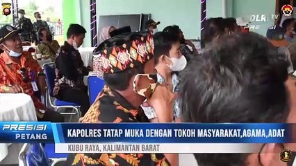 Kapolres Kubu Raya Silaturahmi dengan Tokoh Agama