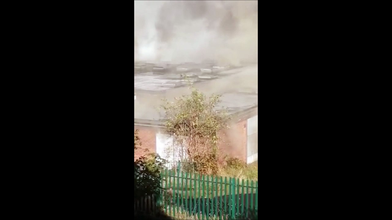 Castle Grove fire video