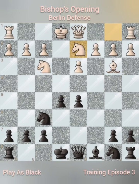 Thats' How You Play Bishop Opening Berlin Defense | Game Play Chess Bishop Opening Berlin Defense