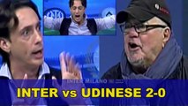 INTER-UDINESE 2-0 * TRAMONTANA: FELICE E NON SI PRENDE GOL * UGO CONTI: NOSTRADAMUS O GUFO INVERSO?