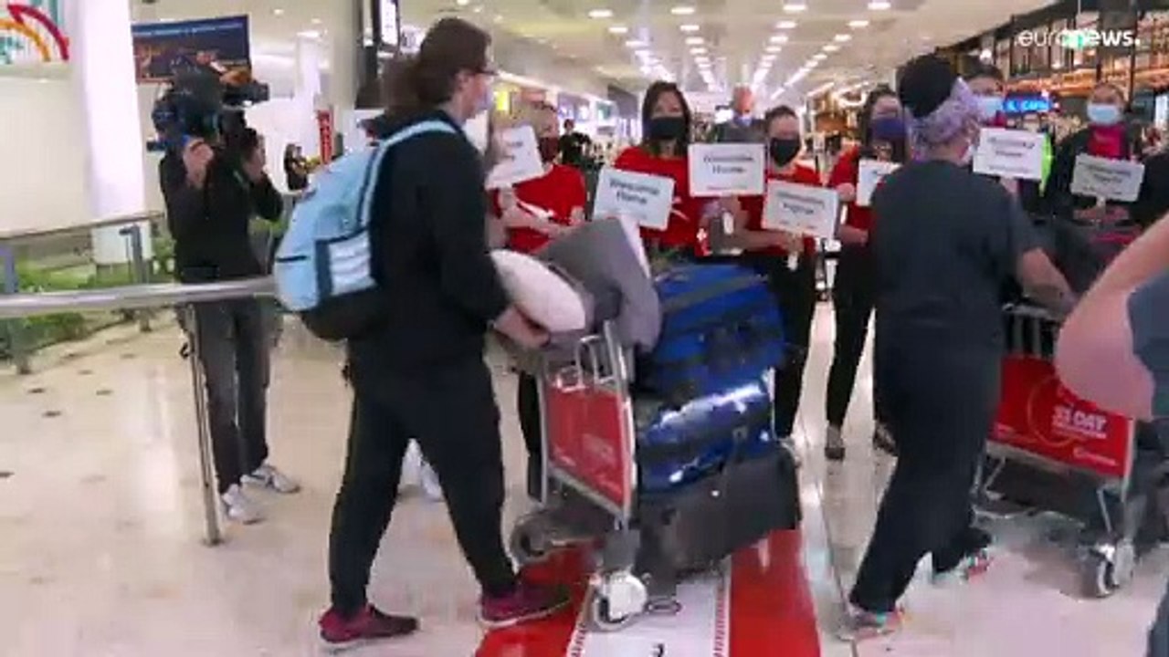 Nach 582 Tagen Aussperrung: Geimpfte Australier dürfen wieder heim