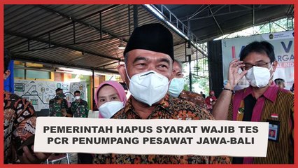 Pemerintah Hapus Kewajiban Tes PCR untuk Penumpang Pesawat Jawa-Bali